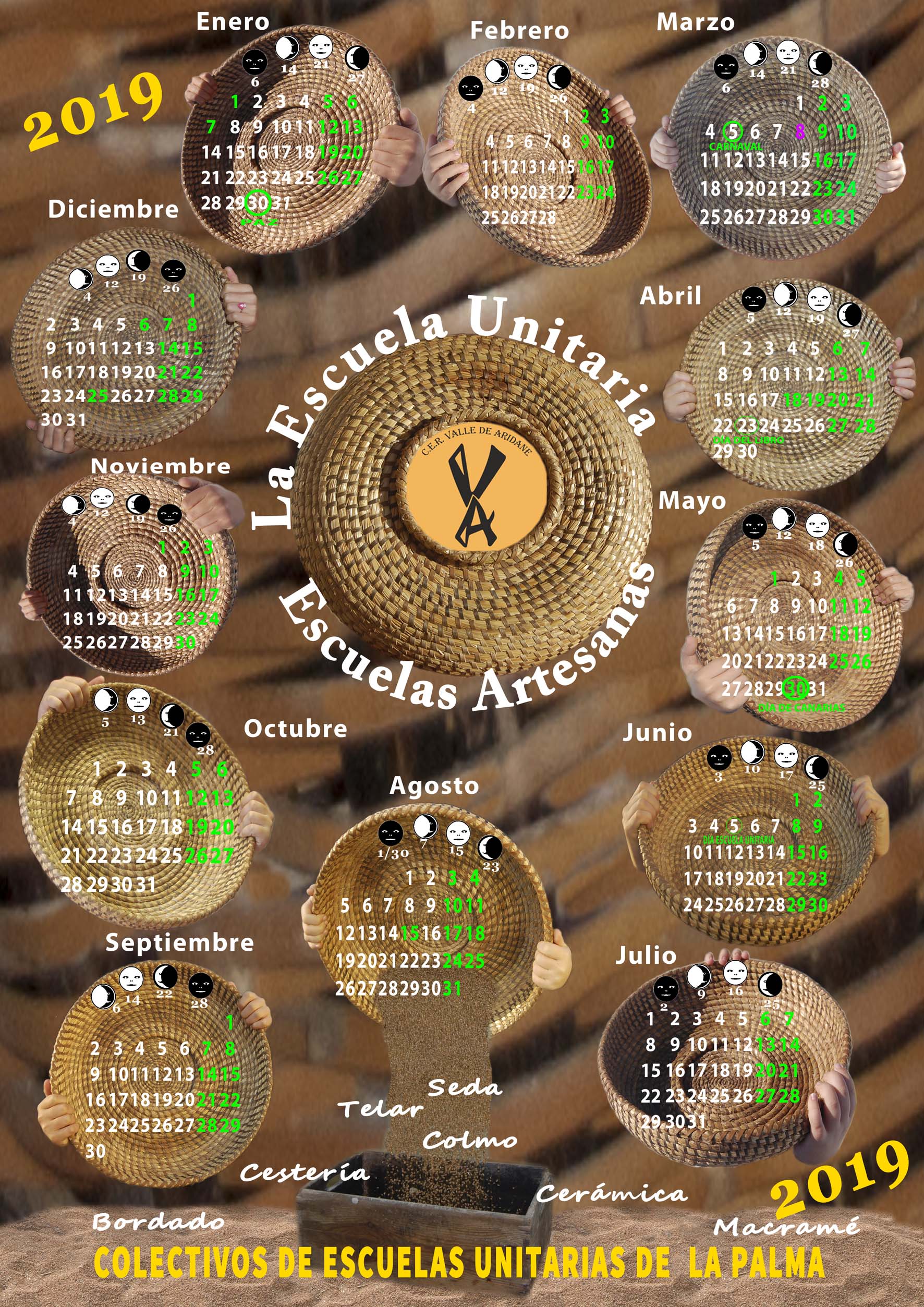 CALENDARIO CER VALLE 2019